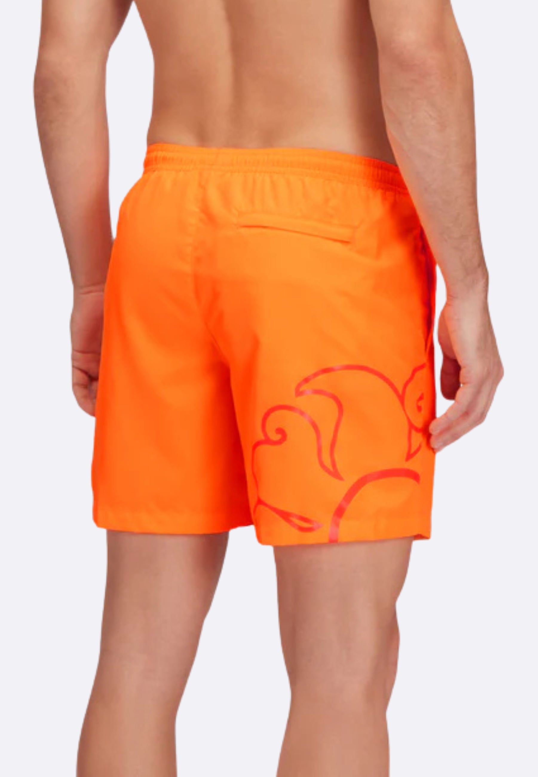 Swim Trunks Costume Sundek Giallo Fluo Boxer Sundek Costume Sundek