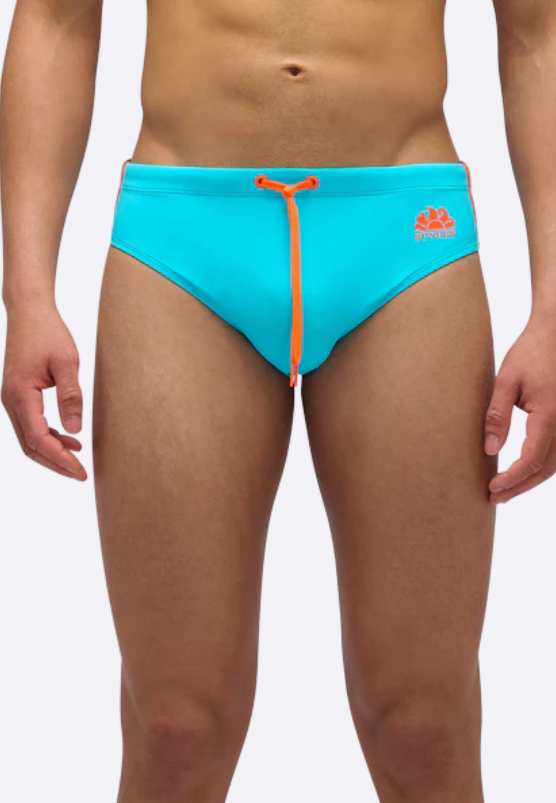 Sundek Swimsuit Slip Blue with Rainbow – IMaurizio - Main Image